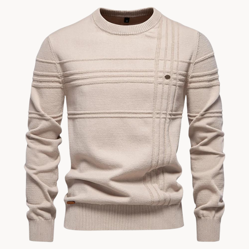Van Tilburgh™ | Herren Pullover mit Karomuster