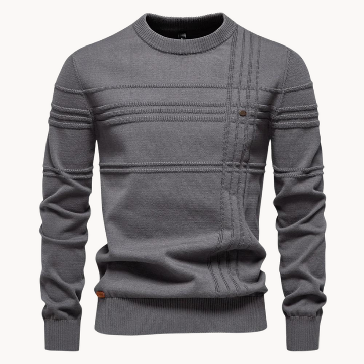 Van Tilburgh™ | Herren Pullover mit Karomuster
