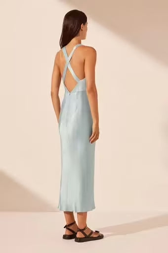 Luna | Seidiges Kleid