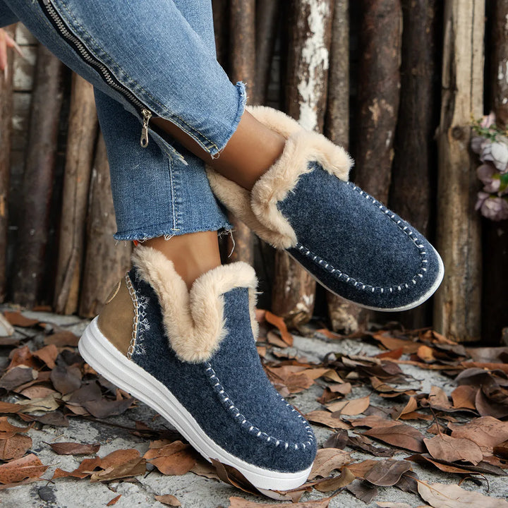 Khrizza | Stylische warme Damen Winterstiefel