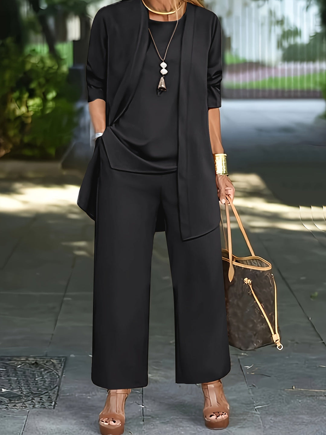 Helen™ - Stylish Chic Dreiteiliges Set
