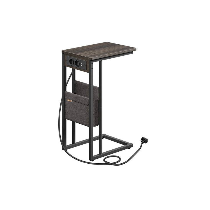 Ceylon Beistelltisch - Laptop-Tisch - C-Form