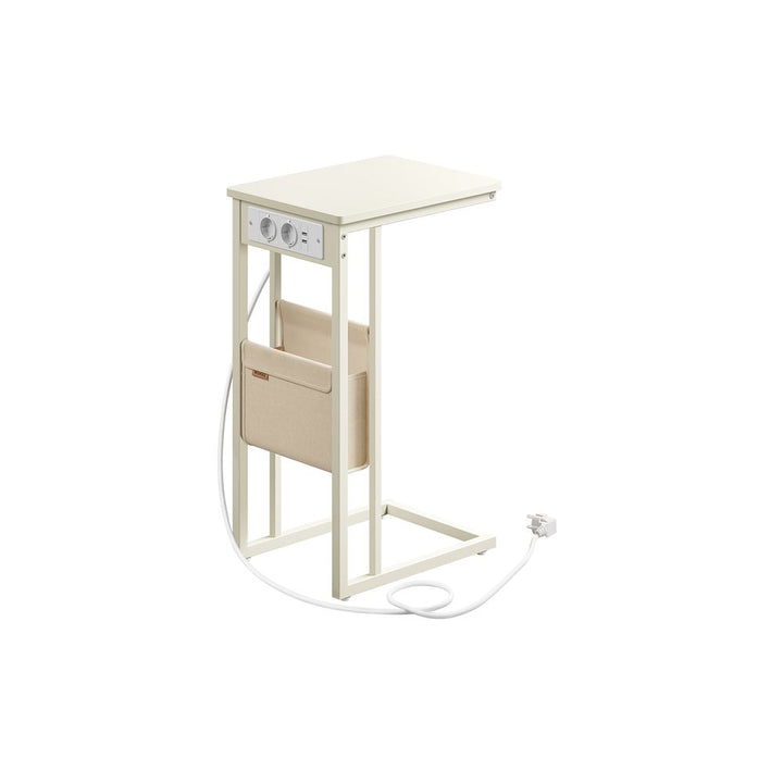 Ceylon Beistelltisch - Laptop-Tisch - C-Form