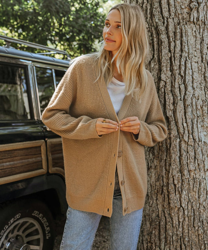 Pamela | Strickjacke mit V-Ausschnitt
