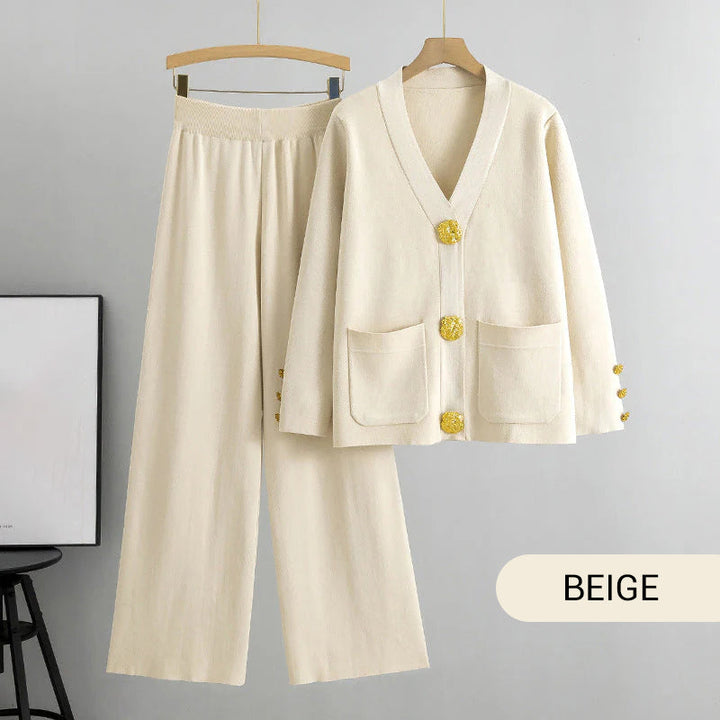 Vet-Elegantes 2-teiliges Set für Damen