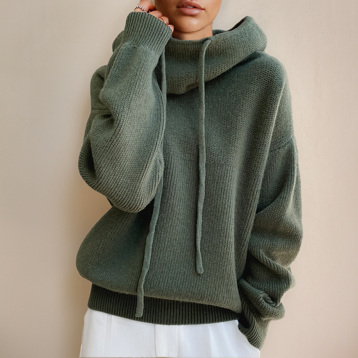 Zahari | Kapuzen-Strickpullover