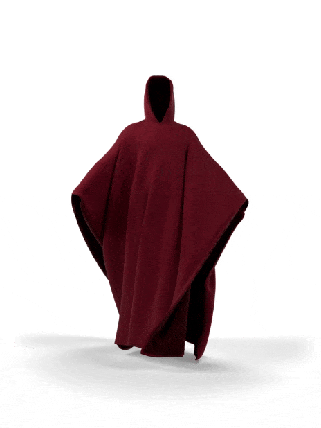 Sansan™ - Mantel Hoodie (beschwert)