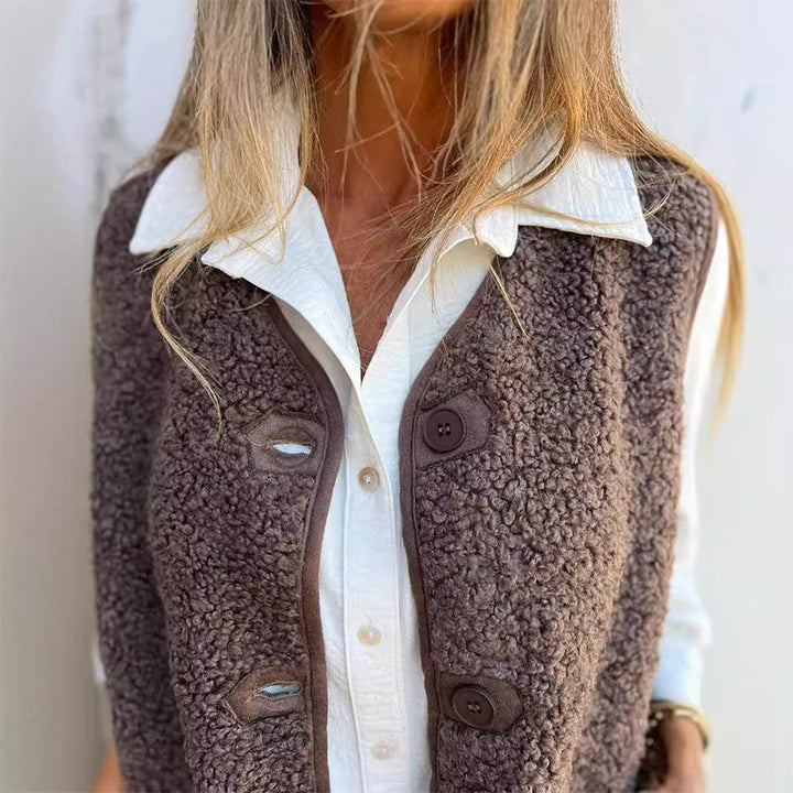Montana | Herbst Knöpfe Strickjacke