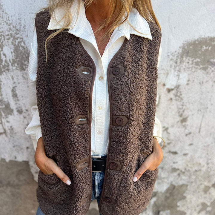 Montana | Herbst Knöpfe Strickjacke