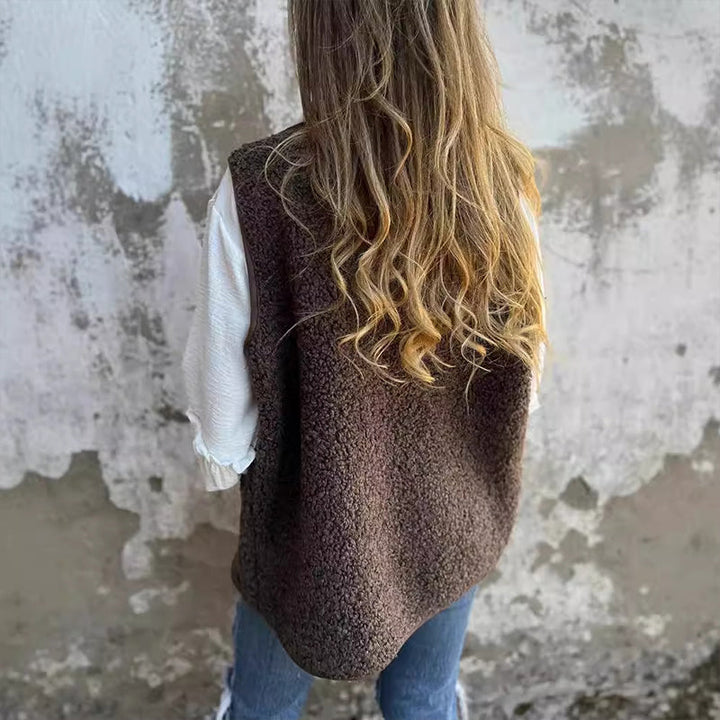 Montana | Herbst Knöpfe Strickjacke