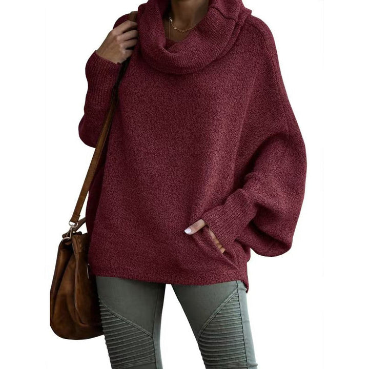 Haisley | Lässiger Batwing-Strickpullover