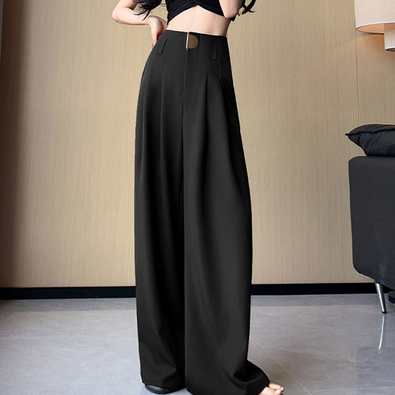 Amata ✨Anzughose mit hoher Taille und weitem Bein für Damen🌈
