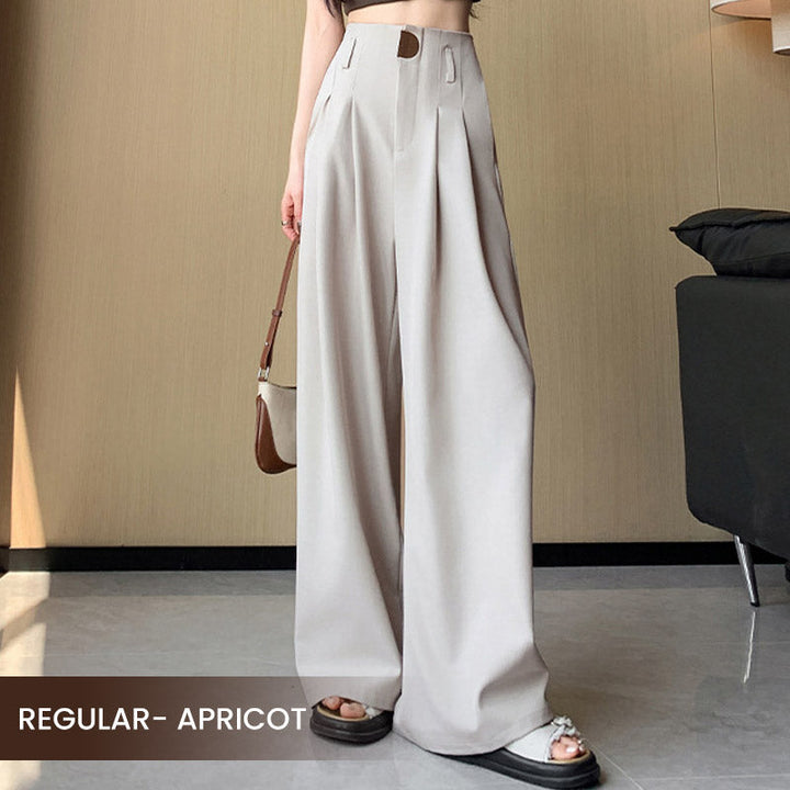Amata ✨Anzughose mit hoher Taille und weitem Bein für Damen🌈