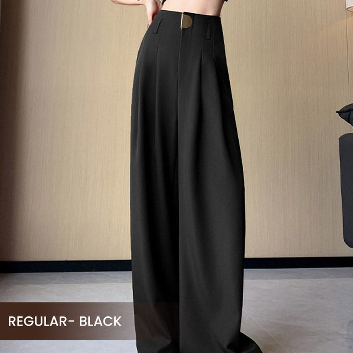 Amata ✨Anzughose mit hoher Taille und weitem Bein für Damen🌈