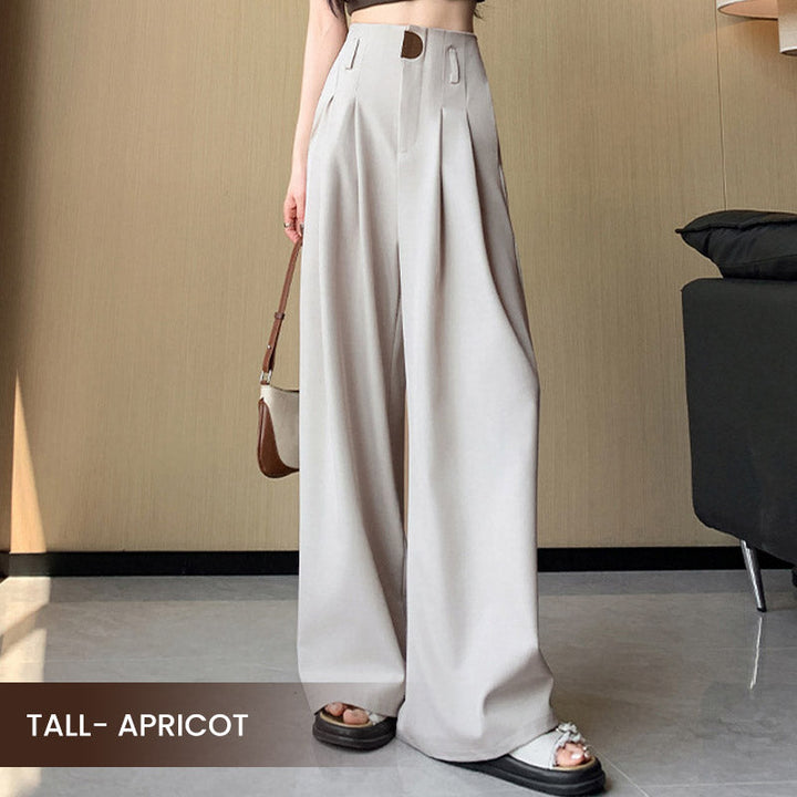 Amata ✨Anzughose mit hoher Taille und weitem Bein für Damen🌈