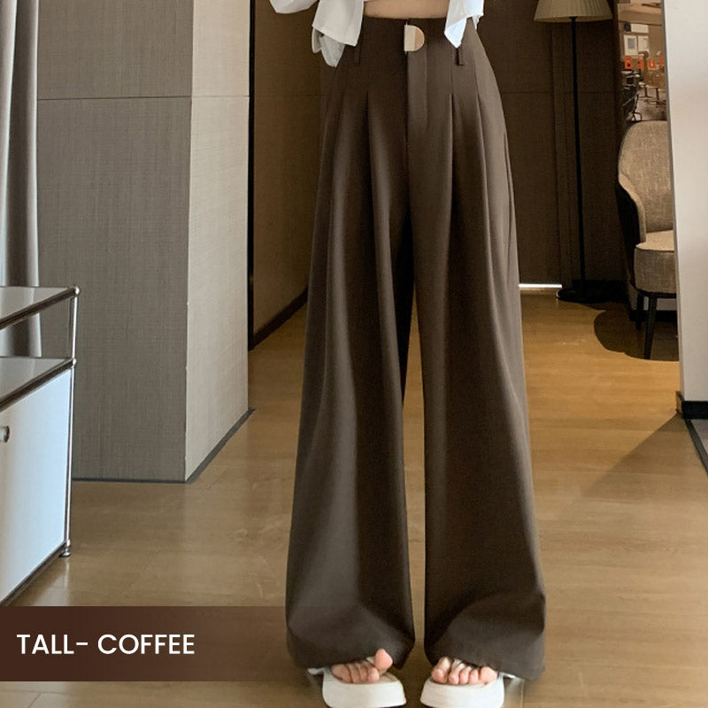 Amata ✨Anzughose mit hoher Taille und weitem Bein für Damen🌈