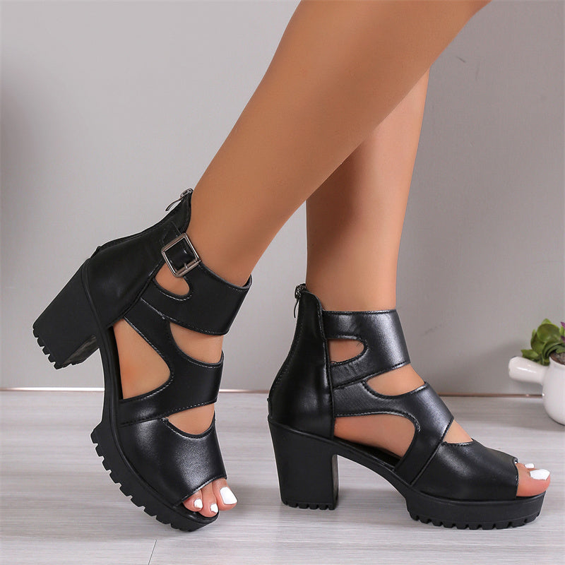 Verna Offene Sandalen mit hohem Absatz