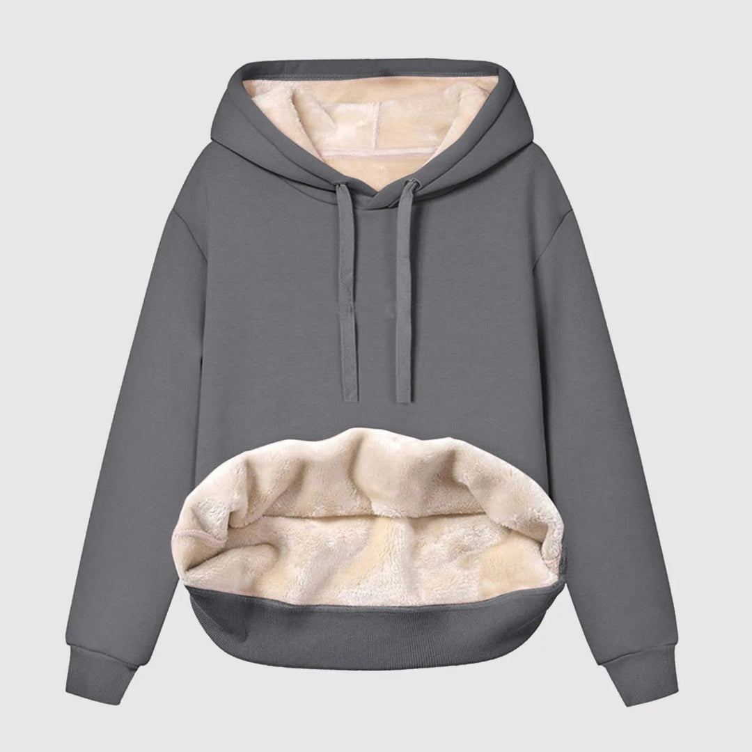 Anezka | Weicher und warmer Fleece-Hoodie – Pullover – Damen