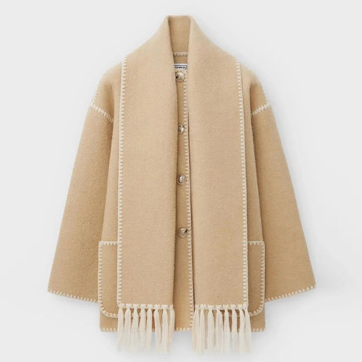 Aaliah | Einzigartige Jacke und Halstuch in einem!
