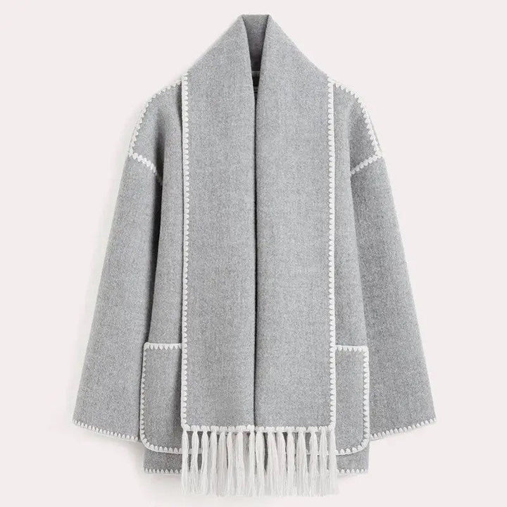 Aaliah | Einzigartige Jacke und Halstuch in einem!