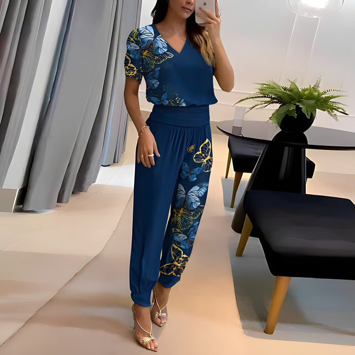 Alexandra – Trendiges Set mit Bluse und Hose